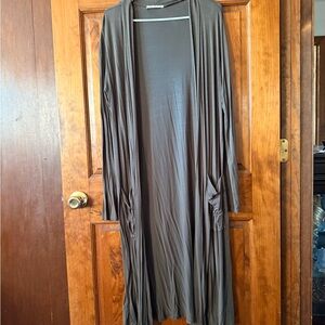 Active USA hunter green Open Cardigan